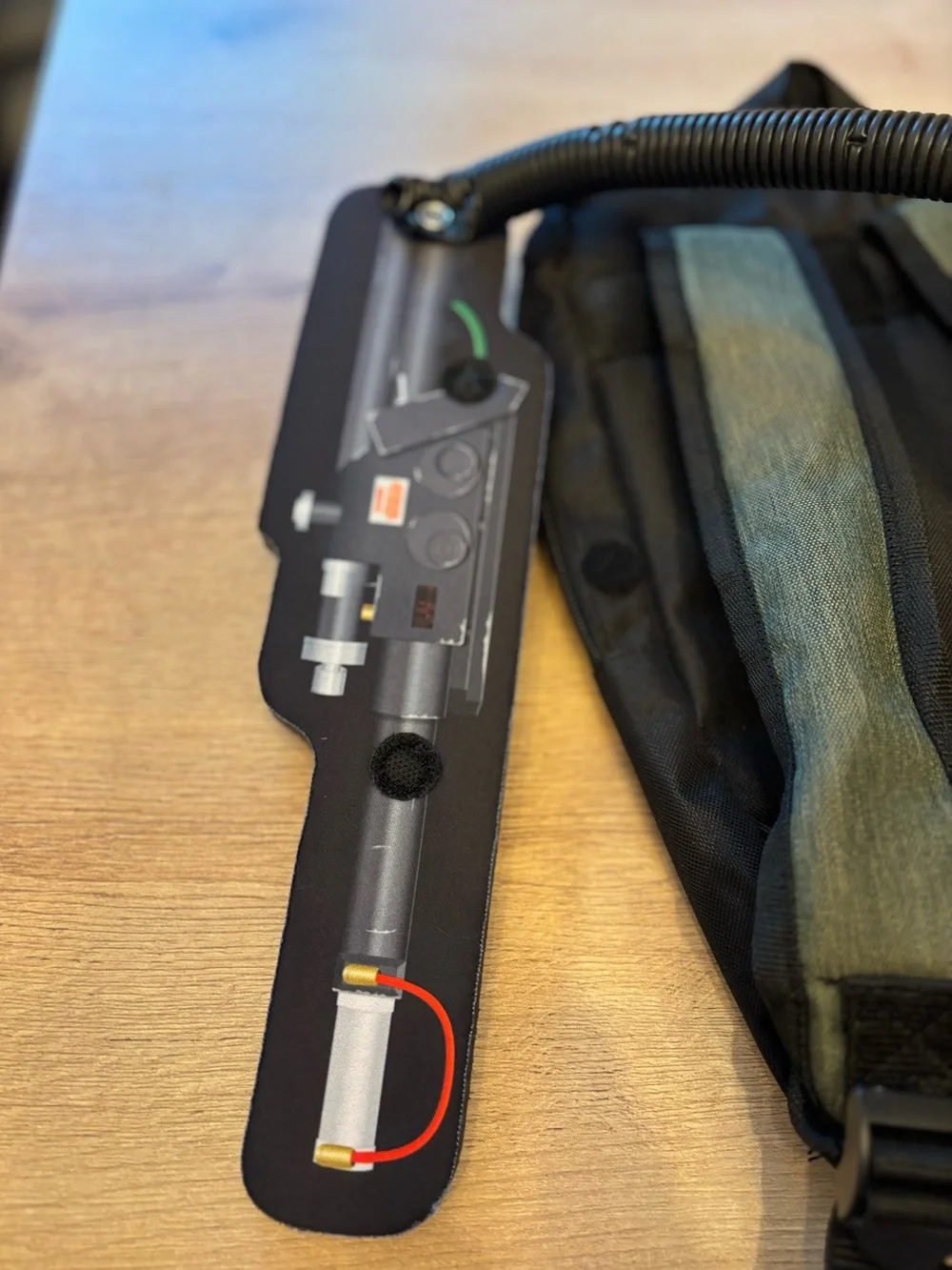 15” Black Ghostbusters Proton Pack Backpack - Novelty Gear Bag